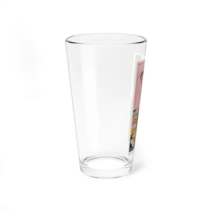 Marry For Love, The Saturday Evening Post, August 31, 1957 (Magazine Illustration) Pint Glass 16oz - Go Mug Yourself