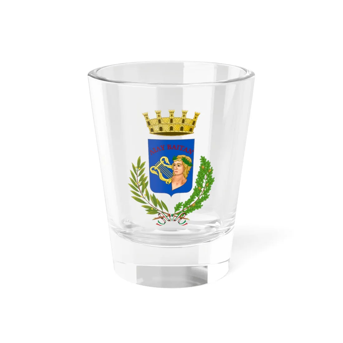 Marsala-Stemma (Italy) (Coat of Arms) Shot Glass 1.5oz 1.5oz - Go Mug Yourself