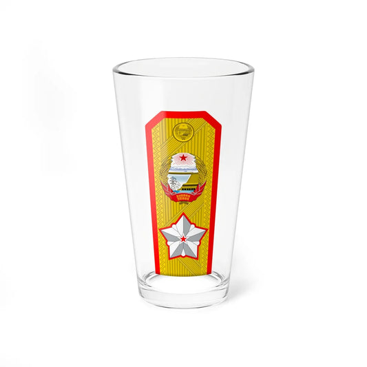 Marshal of the KPA rank insignia V (Korea) (Military Rank) Pint Glass 16oz 16oz - Go Mug Yourself