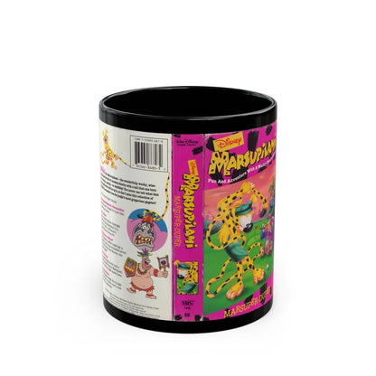 Marsupilami Marsuper Duper (VHS COVER) - Black Coffee Mug-11oz-Go Mug Yourself