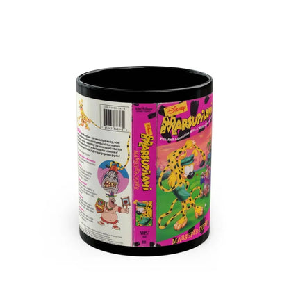 Marsupilami Marsuper Duper (VHS COVER) - Black Coffee Mug 11oz - Go Mug Yourself
