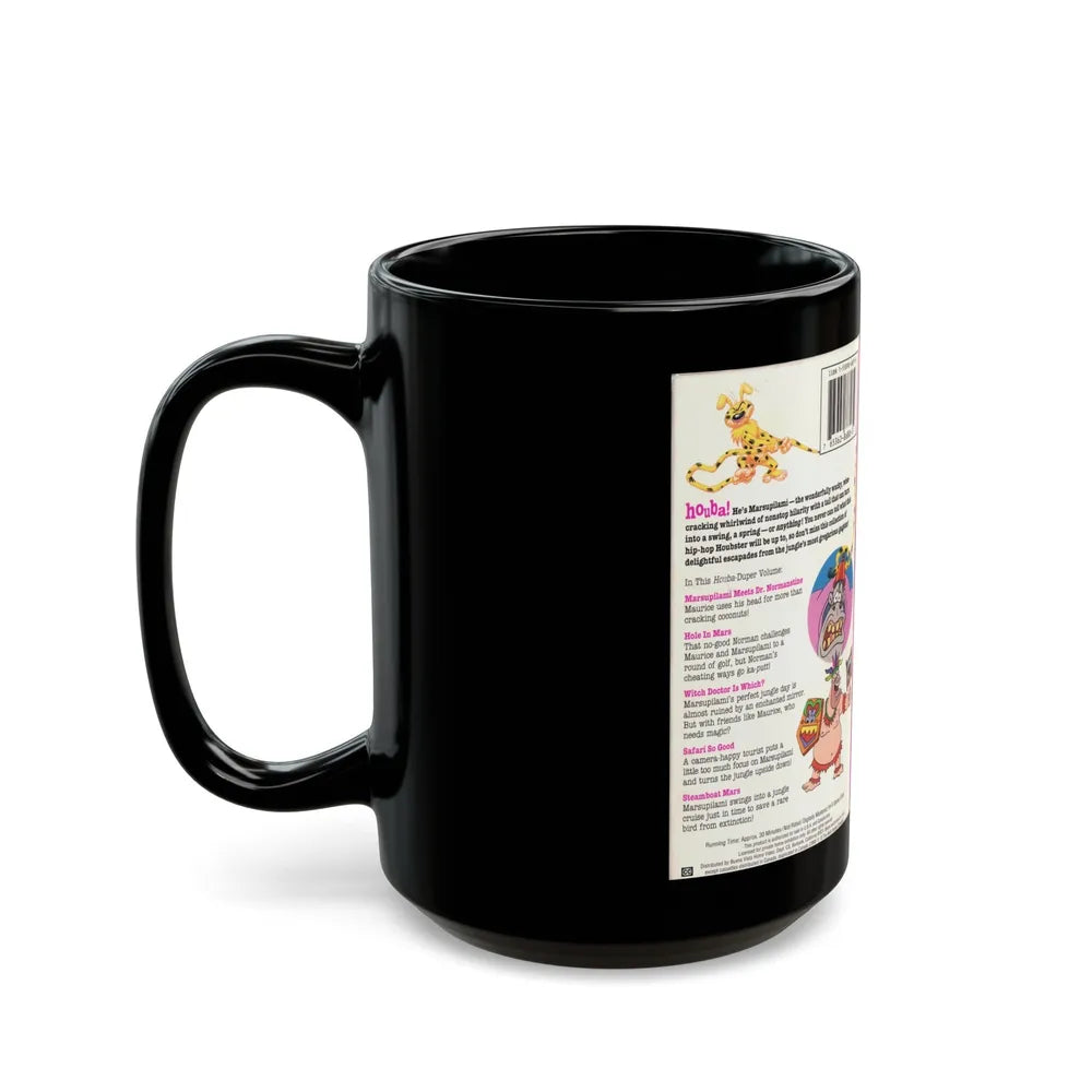 Marsupilami Marsuper Duper (VHS COVER) - Black Coffee Mug-Go Mug Yourself