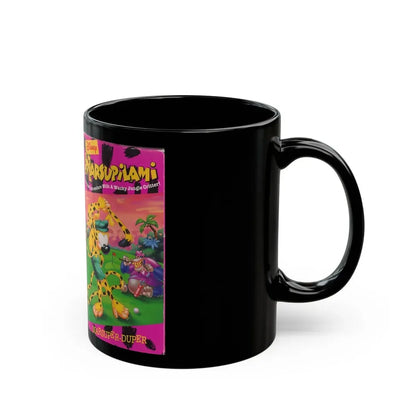 Marsupilami Marsuper Duper (VHS COVER) - Black Coffee Mug - Go Mug Yourself