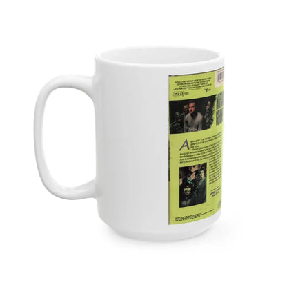 MARTIANS GO HOME (VHS COVER) - White Coffee Mug - Go Mug Yourself