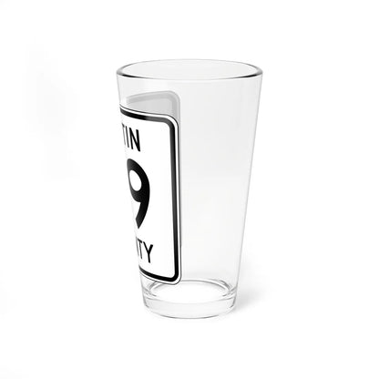 Martin County Route 39 MN (Minnesota) (Road Sign) Pint Glass 16oz - Go Mug Yourself