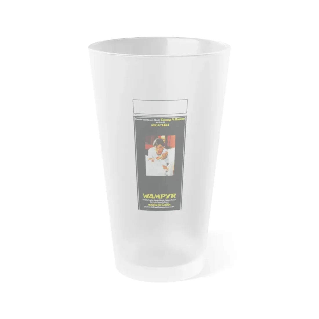 MARTIN (ITALIAN) 1977 Movie Poster - Frosted Pint Glass 16oz Default Title - Go Mug Yourself