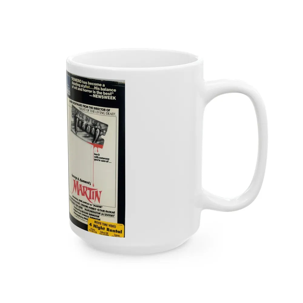 MARTIN (VHS COVER) - White Coffee Mug-Go Mug Yourself