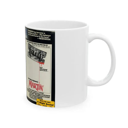 MARTIN (VHS COVER) - White Coffee Mug - Go Mug Yourself