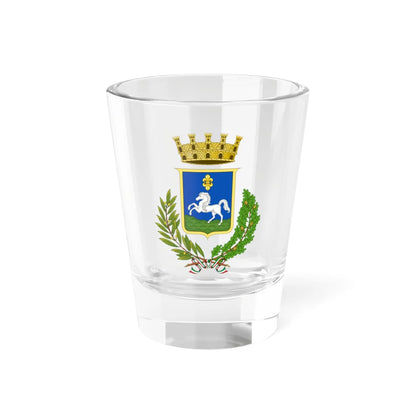 Martina Franca-Stemma Italia - non ufficiale (Italy) (Coat of Arms) Shot Glass 1.5oz 1.5oz - Go Mug Yourself