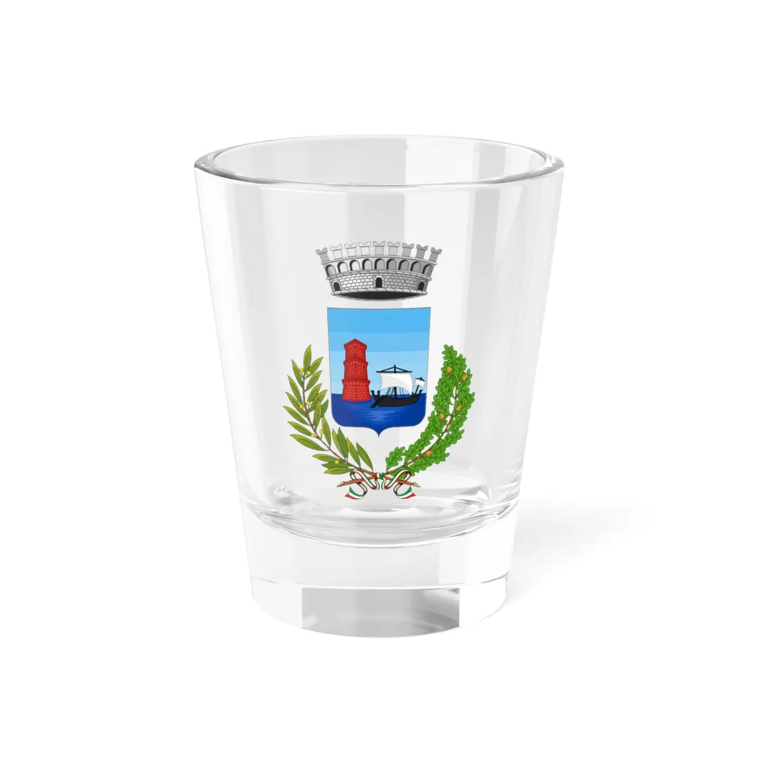 Martinsicuro-Stemma3 (Italy) (Coat of Arms) Shot Glass 1.5oz 1.5oz - Go Mug Yourself