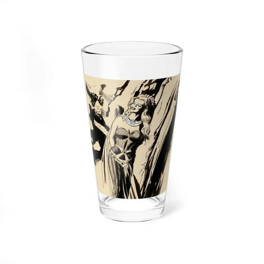 Marvel Super Heroes  Prince Namor the Sub-Mariner Episode 9 Lorelei Animation Drawing (Magazine Illustration) Pint Glass 16oz 16oz - Go Mug Yourself
