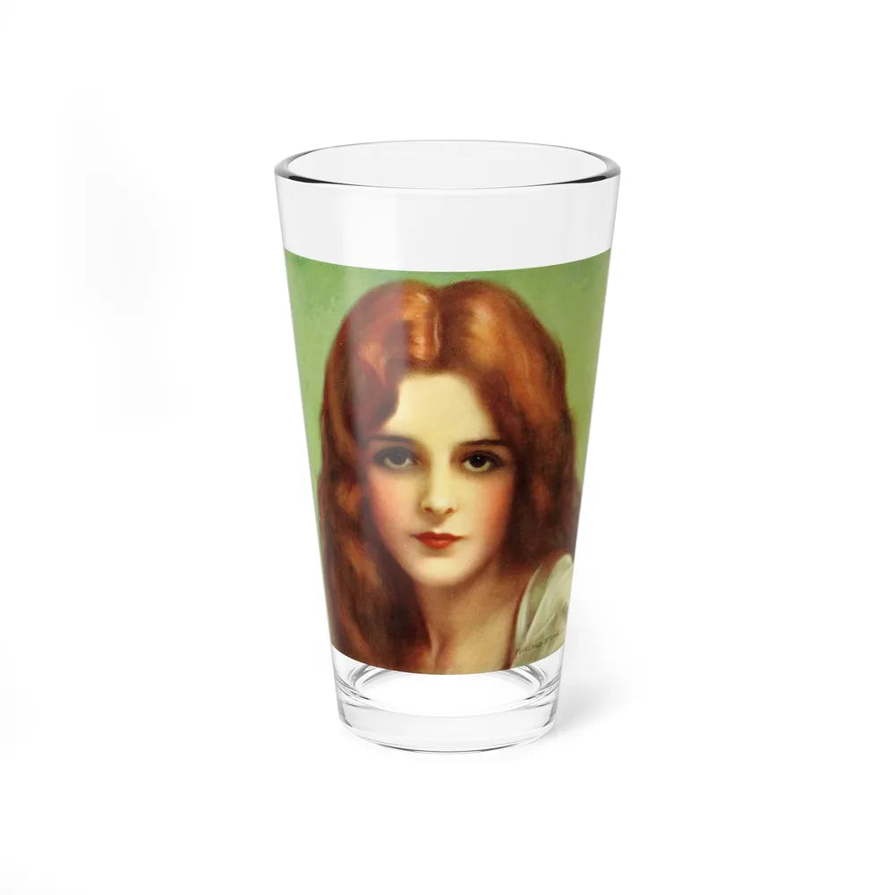 Mary Astor (Magazine Illustration) Pint Glass 16oz-16oz-Go Mug Yourself