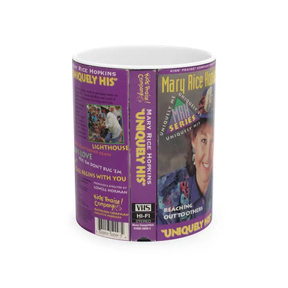 MARY RICE HOPKINS UNIQUELY HIS (VHS COVER) - White Coffee Mug 11oz - Go Mug Yourself
