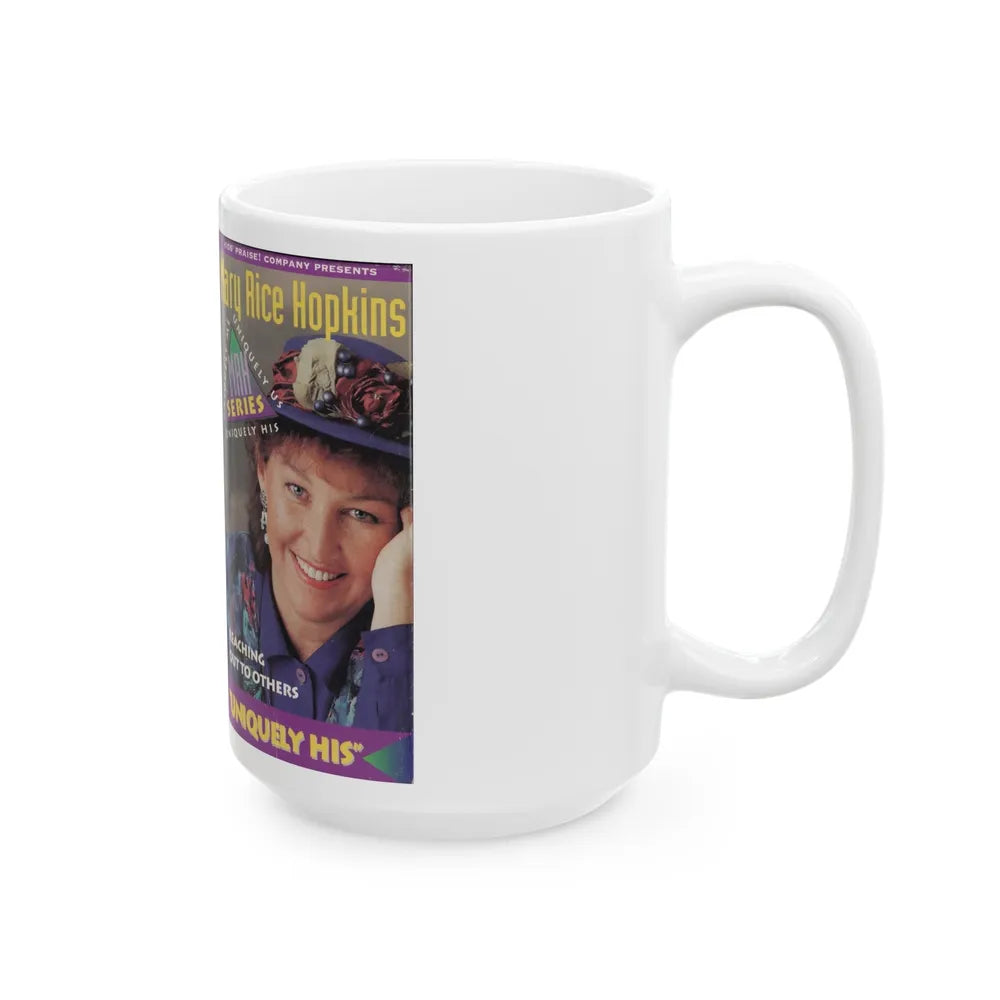 MARY RICE HOPKINS UNIQUELY HIS (VHS COVER) - White Coffee Mug-Go Mug Yourself