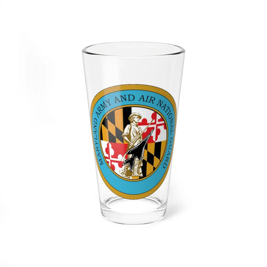 Maryland Army Air National Guard - Pint Glass 16oz-16oz-Go Mug Yourself