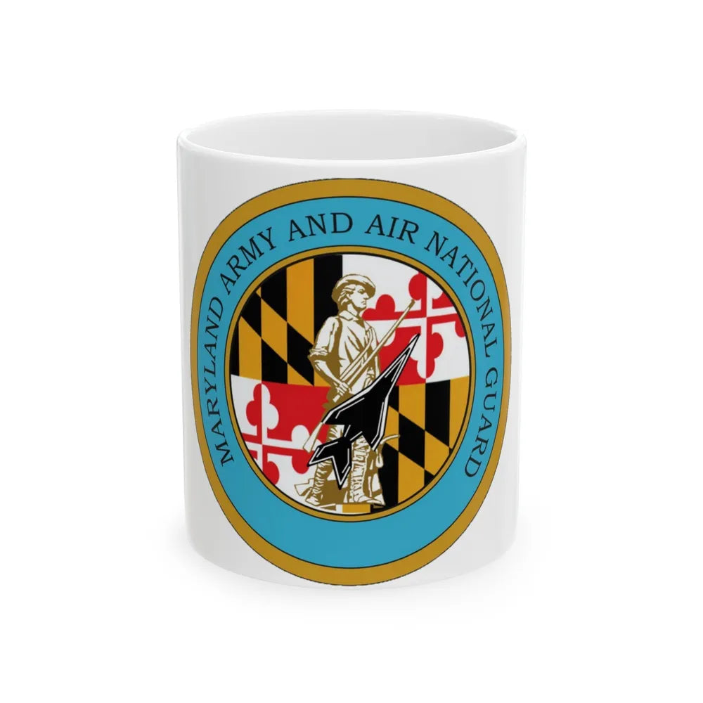 Maryland Army Air National Guard - White Coffee Mug-11oz-Go Mug Yourself