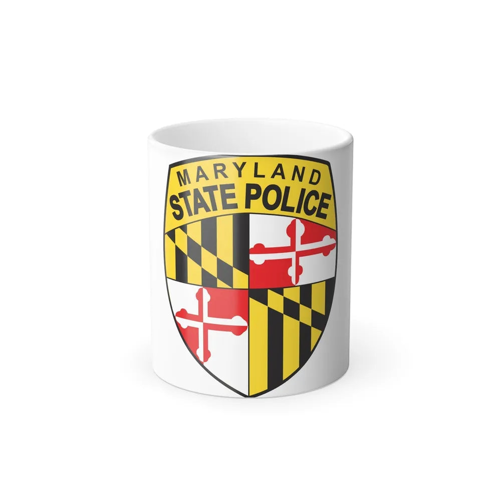 Maryland State Police - Color Changing Mug 11oz-11oz-Go Mug Yourself