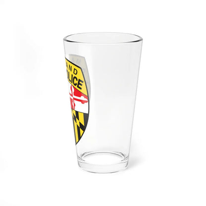 Maryland State Police - Pint Glass 16oz-Go Mug Yourself