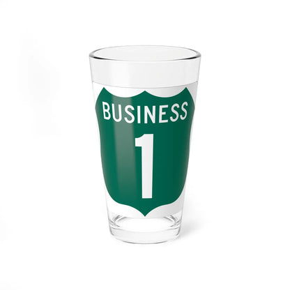 Maryland US business route template (Maryland) (Road Sign) Pint Glass 16oz 16oz - Go Mug Yourself