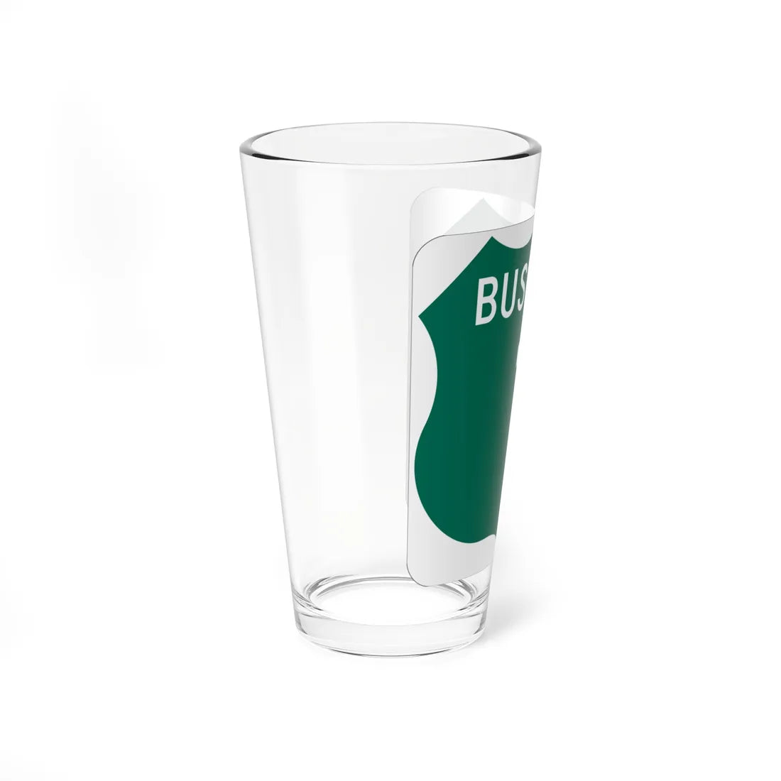 Maryland US business route template (Maryland) (Road Sign) Pint Glass 16oz - Go Mug Yourself