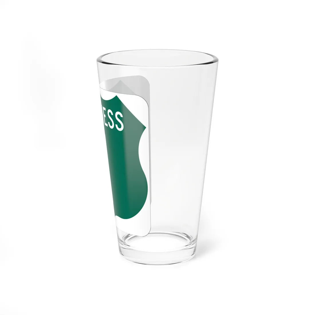 Maryland US business route template (Maryland) (Road Sign) Pint Glass 16oz - Go Mug Yourself