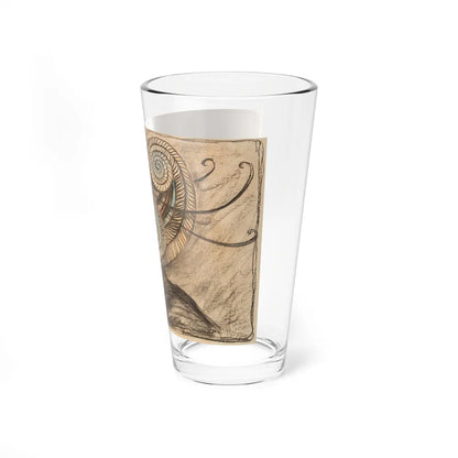 Mask (Magazine Illustration) Pint Glass 16oz-Go Mug Yourself