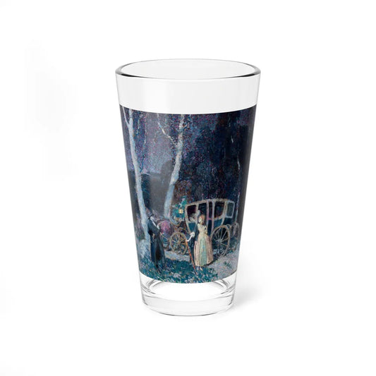 Masked Bandit (Magazine Illustration) Pint Glass 16oz-16oz-Go Mug Yourself