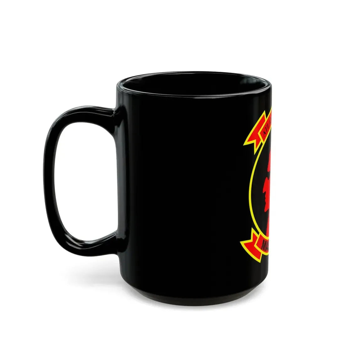 MASS 1 Squadron (USMC) Black Coffee Mug - Go Mug Yourself