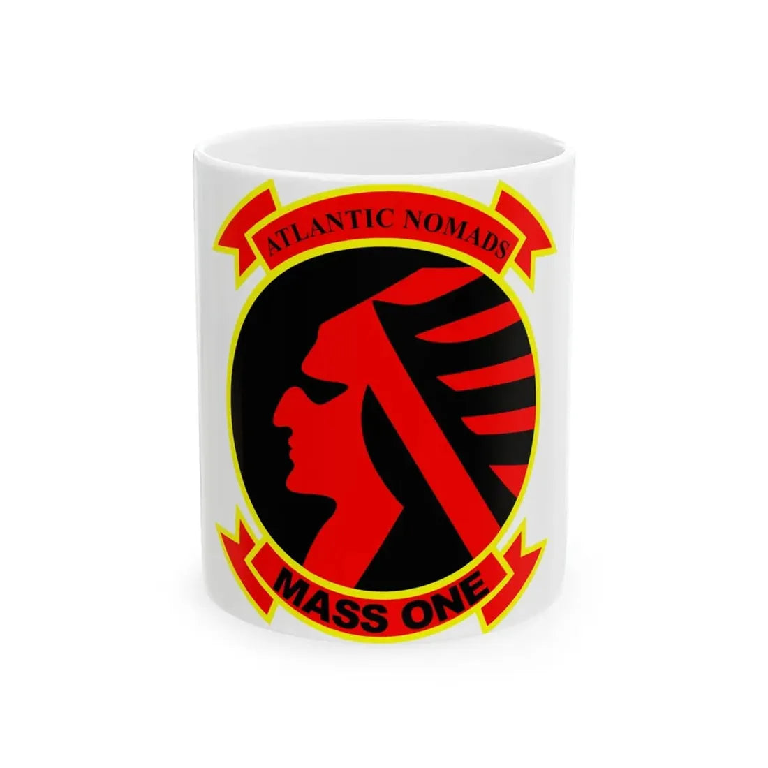 MASS 1 Squadron (USMC) White Coffee Mug 11oz - Go Mug Yourself