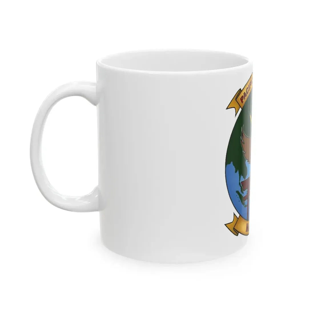 MASS 2 Pacific Vagabonds (USMC) White Coffee Mug - Go Mug Yourself