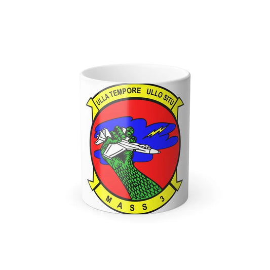 MASS 3 Squadron (USMC) Color Changing Mug 11oz-11oz-Go Mug Yourself