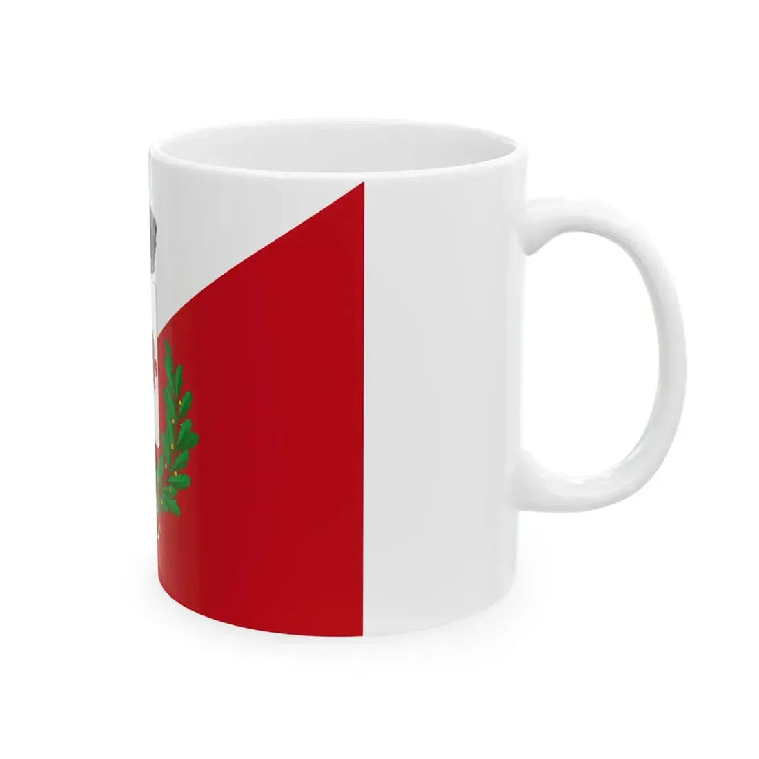 Massa e Cozzile-Bandiera (Italy) White Coffee Mug - Go Mug Yourself