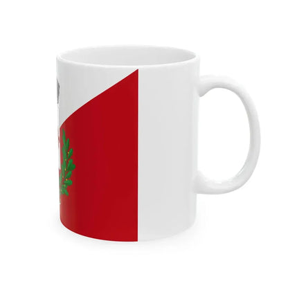 Massa e Cozzile-Bandiera (Italy) White Coffee Mug - Go Mug Yourself