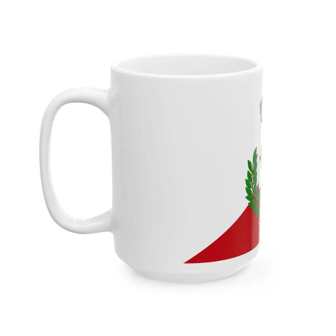 Massa e Cozzile-Bandiera (Italy) White Coffee Mug - Go Mug Yourself