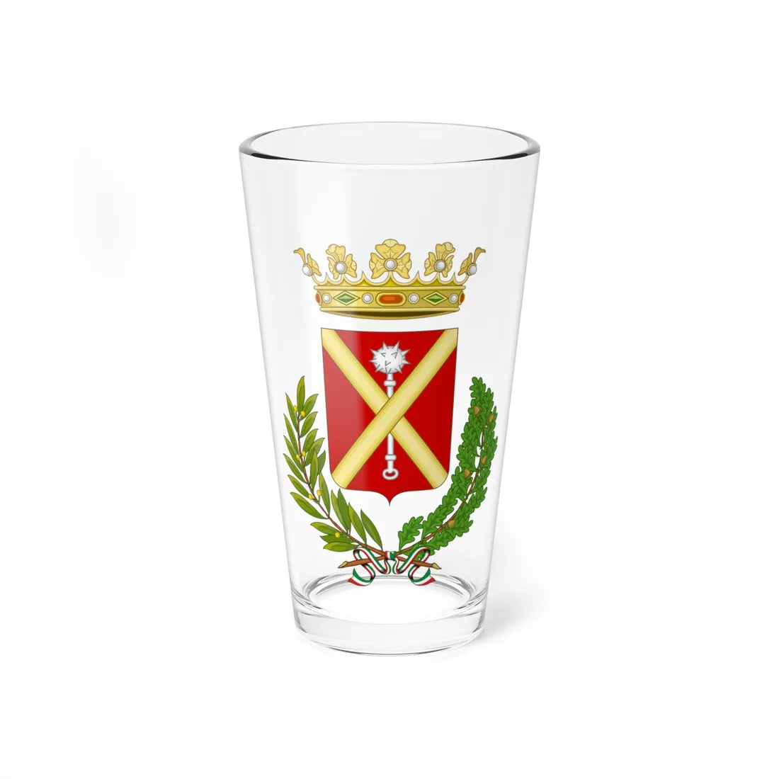 Massa-Stemma (Italy) (Coat of Arms) Pint Glass 16oz 16oz - Go Mug Yourself
