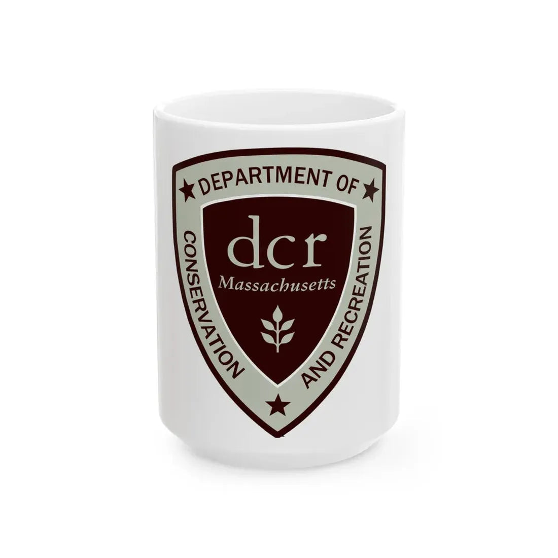 Massachusetts Department of Conservation and Recreation - White Coffee Mug 15oz - Go Mug Yourself