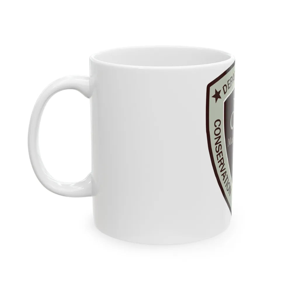 Massachusetts Department of Conservation and Recreation - White Coffee Mug-Go Mug Yourself