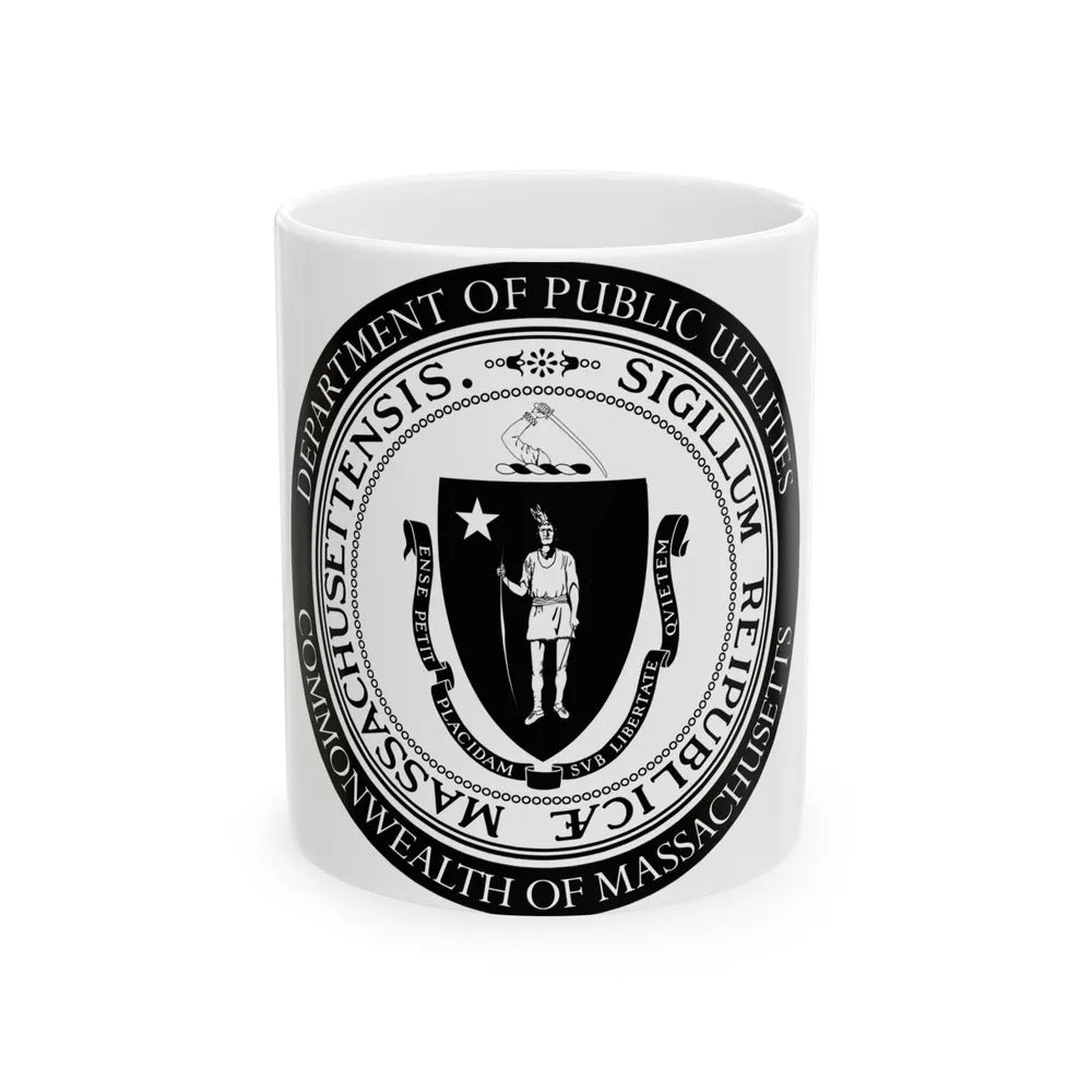 Massachusetts Department of Public Utilities - White Coffee Mug-11oz-Go Mug Yourself