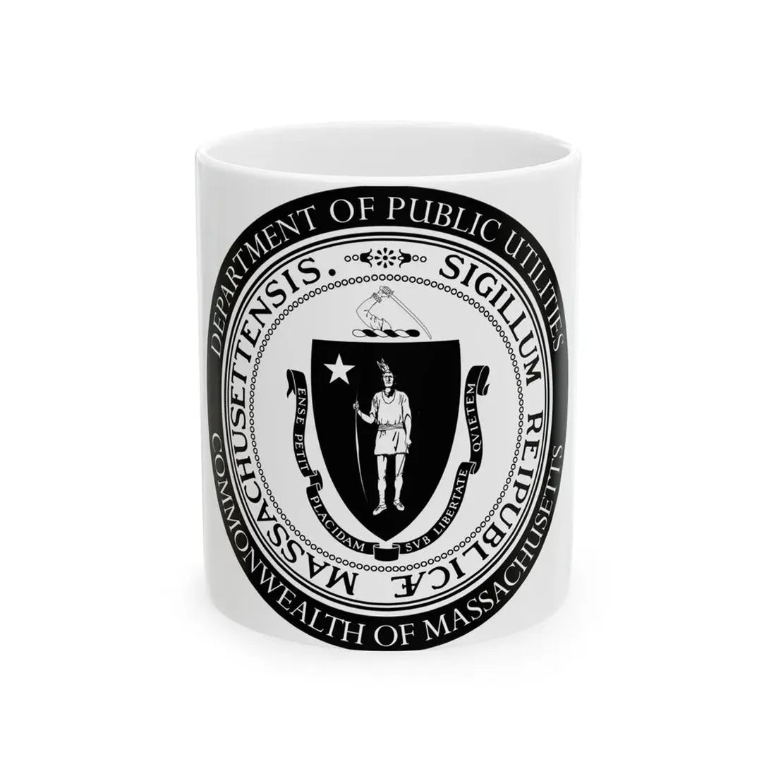 Massachusetts Department of Public Utilities - White Coffee Mug 11oz - Go Mug Yourself