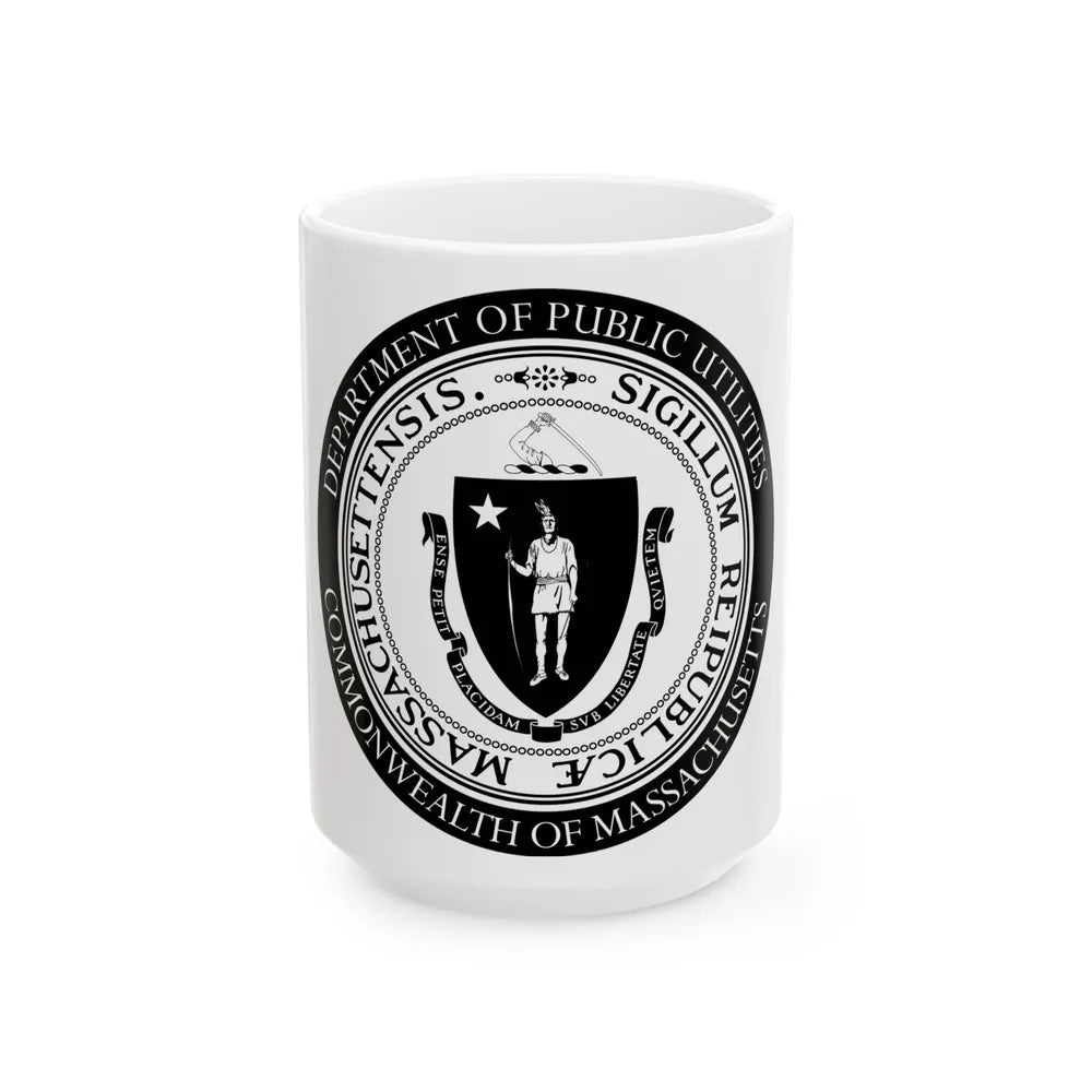 Massachusetts Department of Public Utilities - White Coffee Mug-15oz-Go Mug Yourself