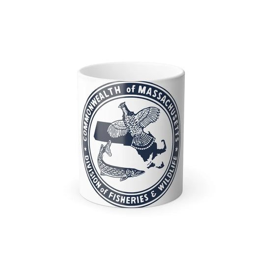 Massachusetts Fish and Wildlife - Color Changing Mug 11oz-11oz-Go Mug Yourself