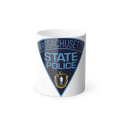 Massachusetts State Police - Color Changing Coffee Mug 11oz - Go Mug Yourself
