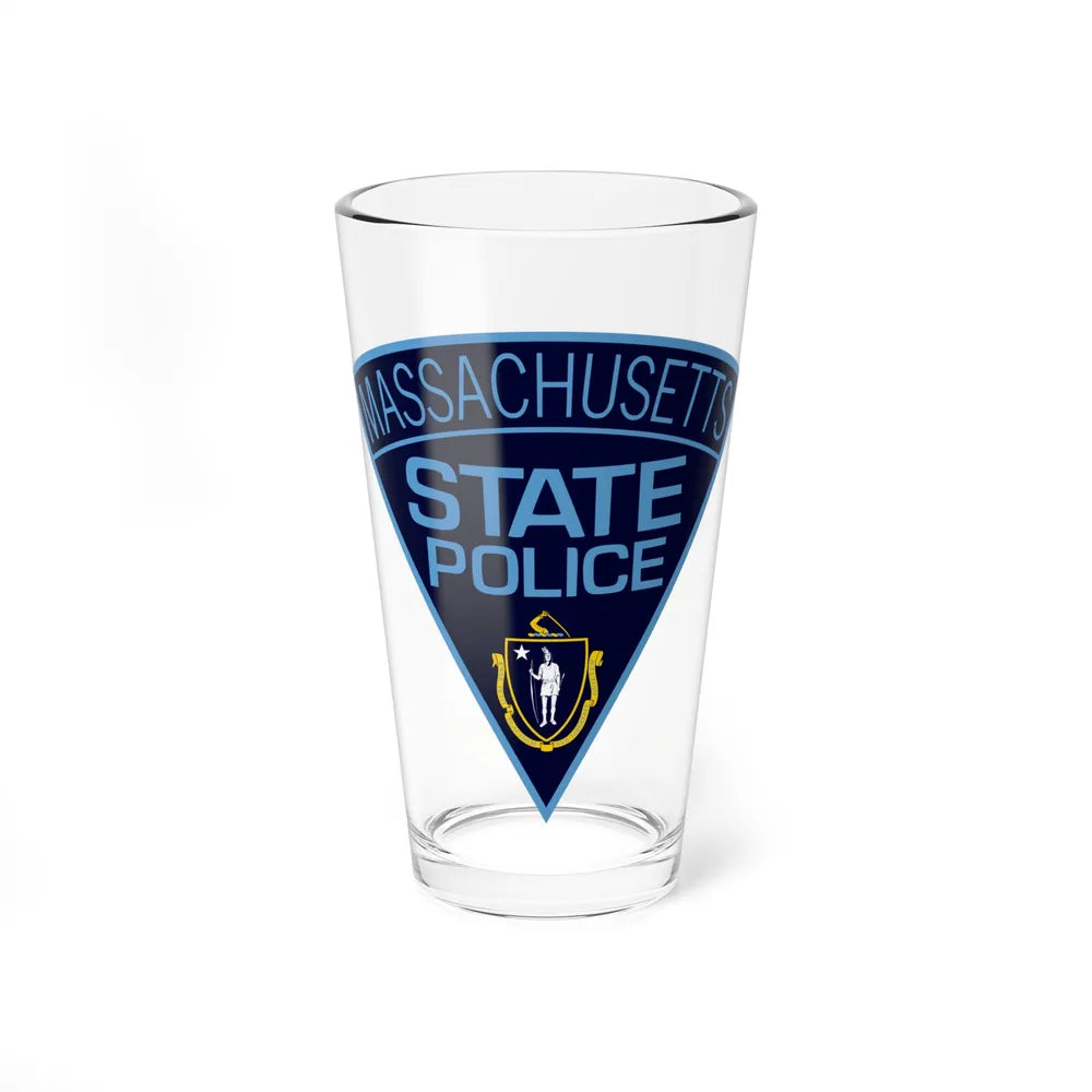 Massachusetts State Police - Pint Glass 16oz-16oz-Go Mug Yourself