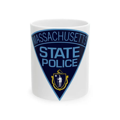 Massachusetts State Police - White Coffee Mug 11oz - Go Mug Yourself