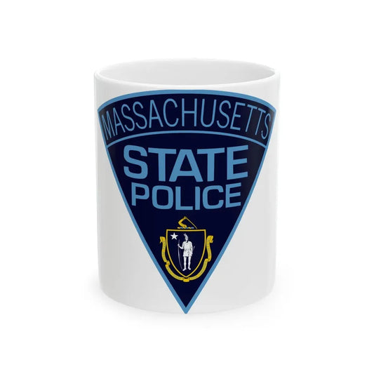 Massachusetts State Police - White Coffee Mug 11oz - Go Mug Yourself