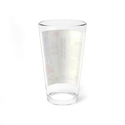 MASSACRE AT CENTRAL HIGH (VHS COVER) Pint Glass 16oz - Go Mug Yourself