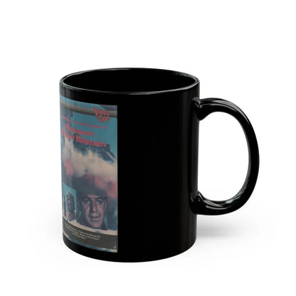 MASSACRE AT FORT HOLMAN (VHS COVER) - Black Coffee Mug-Go Mug Yourself