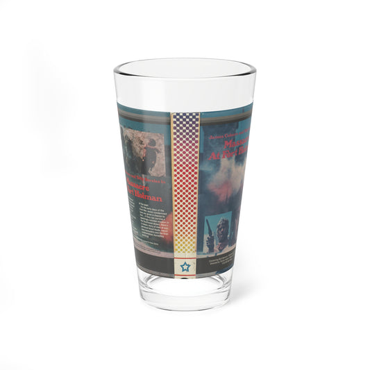 MASSACRE AT FORT HOLMAN (VHS COVER) Pint Glass 16oz-16oz-Go Mug Yourself