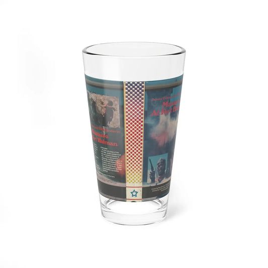 MASSACRE AT FORT HOLMAN (VHS COVER) Pint Glass 16oz 16oz - Go Mug Yourself