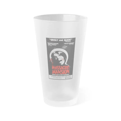 MASSACRE MANSION (THE NESTING) 1981 Movie Poster - Frosted Pint Glass 16oz 16oz Frosted - Go Mug Yourself